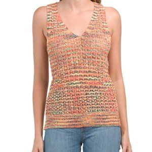 RAIN AND ROSE Knit Tank top size Large RAIN + ROSE